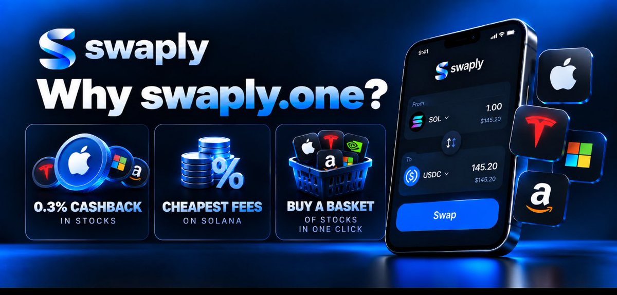 SWAPLYdex's tweet photo. 3 reasons to $SWAP on: https://t.co/qAiMqgyyvj https://t.co/AuTTxnmXDE