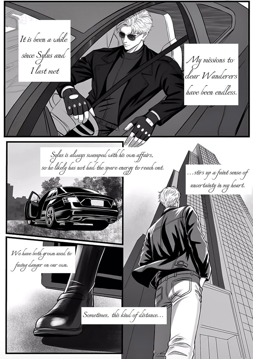 Augustiiiinea's tweet photo. Sylus &amp; MC Mini Comic 🐦‍⬛🐈

#1 : Dragon Just Love Radiant Things 💎🐉 https://t.co/5UawANQjJH