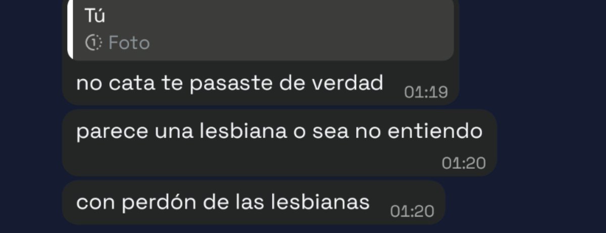 catutorress's tweet photo. JAJAJAJJA ahí va gracias https://t.co/ahbVwW8XCM