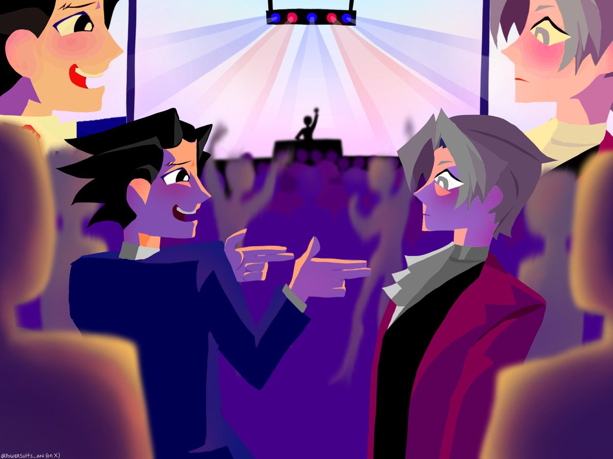 Powersuits_art's tweet photo. My dancing lawyer dawgs.
#aceattorney #nrmt https://t.co/VqiM9wUSIl