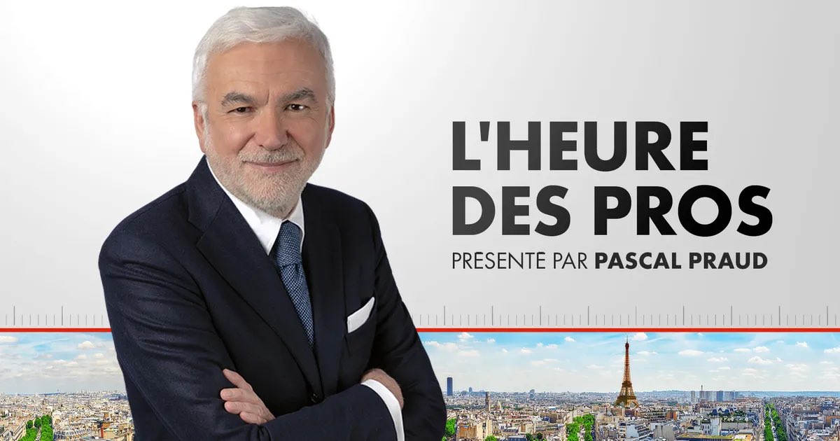 EricNaulleau's tweet photo. Rendez-vous à 9 heures sur @CNEWS dans L’Heure des Pros avec @PascalPraud https://t.co/BDKyYfeXVB
