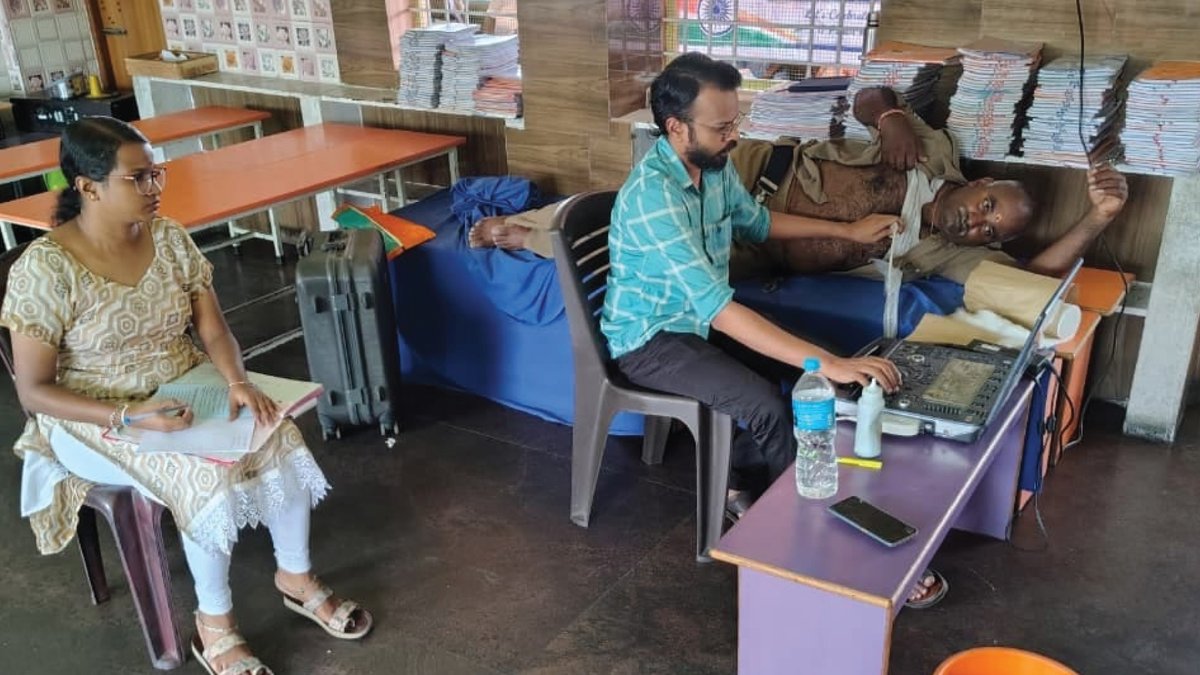 SMmcri's tweet photo. Free Cardiology Screening Camp at Arakkonam Hayagrivar Vidhyasram on 04-10-2026. Thanks to all participants.
Organised by Madha Super Speciality Hospital , JCI Arakkonam Hayagrivar Vidhyashram
#MMCRI #MadhaMedicalCollege #MadhaHospital  
#Cardiology #CardioScreeningCamp https://t.co/L18epTnx0t
