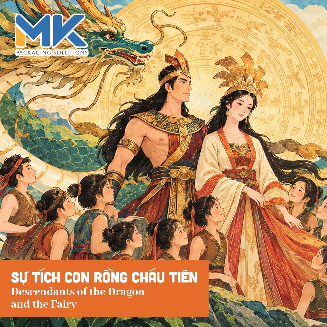 la_valy's tweet photo. The Origins of Vietnam: The Dragon and the Fairy

Lac Long Quan and Au Co had 100 sons. Fifty followed their father to the coast, and fifty followed their mother to the highlands. This is why Vietnamese call each other Dong Bao: born from the same https://t.co/bPLjAFgRkk