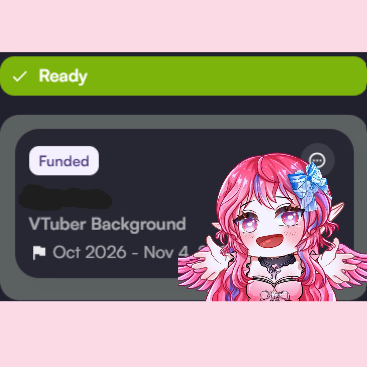 Pinkuellaa's tweet photo. My new commission 🫶 who is ready for their own dream stream room?, is it you? 🩷
#VGenComm #VGen #smallartist https://t.co/3RJ2cOK0X1