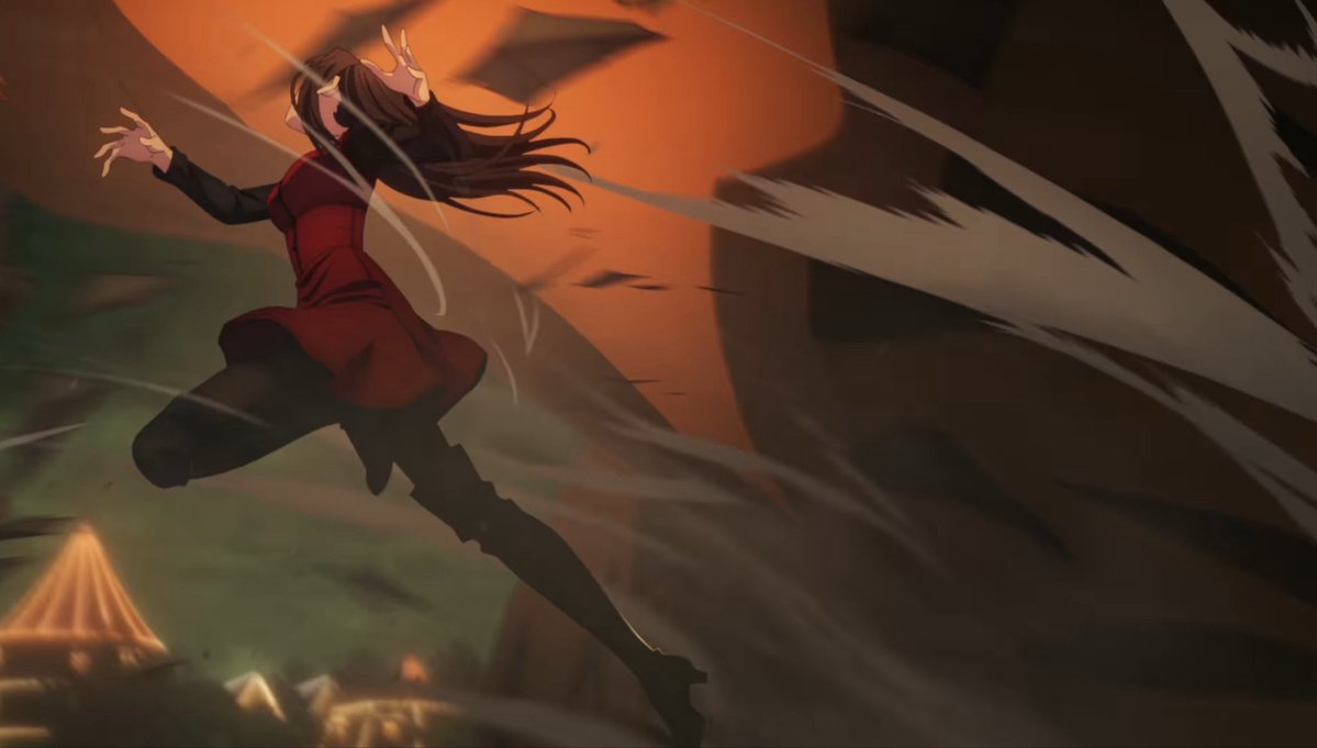 EltreceHombre's tweet photo. I hope there’s more sequences like this throughout the film, definitely my favorite part of the trailer, also really strong drawings🙌😻 https://t.co/08rMxZymeZ