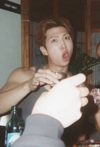 lilisnamu's tweet photo. absolutely in love with this genre of namjoon that comes out when he is with his friends https://t.co/8eEamAQTBc