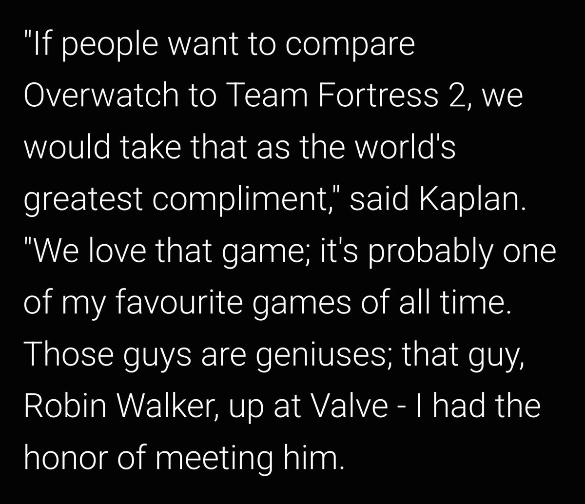 lectr0__'s tweet photo. @aldo_mma @Jack_Lauer_ @HeavySmashing But here, you can take it from people that made the games that succeeded it. Or any of the endless creators, professional players, and animators that got their start in TF2. https://t.co/jIB1wOUqTJ