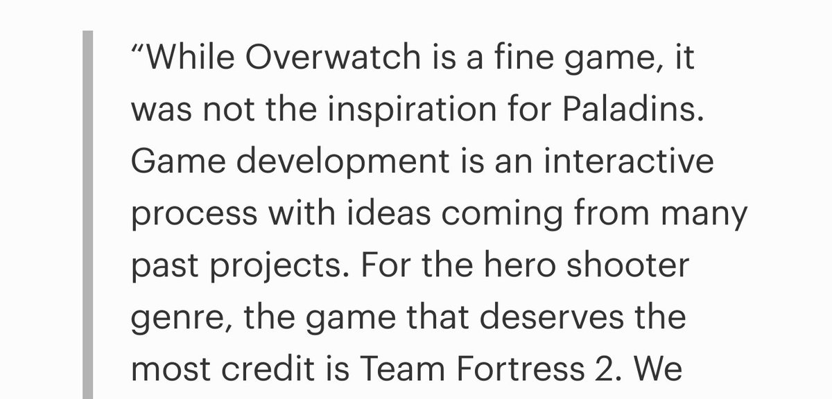 lectr0__'s tweet photo. @aldo_mma @Jack_Lauer_ @HeavySmashing But here, you can take it from people that made the games that succeeded it. Or any of the endless creators, professional players, and animators that got their start in TF2. https://t.co/jIB1wOUqTJ