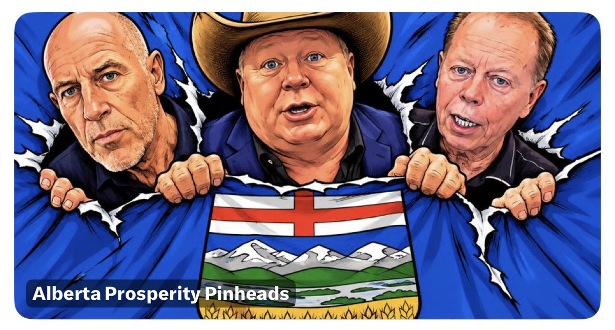 truthyness97's tweet photo. @boehmerB They sold out Alberta for 30 silver coins. No thanks to the 3 stooges https://t.co/SnXgx03Mm1