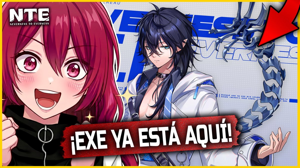 Mary_X_Player's tweet photo. ¡POR FIN! 🤯 NTE REVELA a EXE, el PERSONAJE MÁS ESPERADO de la 1.5
>> https://t.co/X2uMjAyK2V
#NTE #NevernesstoEverness #Exe #Elyms https://t.co/pQO53U7WIy