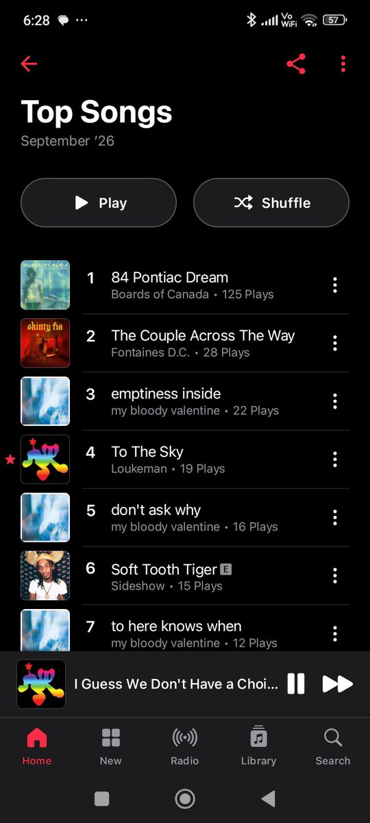 sagefulsamurai's tweet photo. nobody asked, but here's my 09/26 apple music stats https://t.co/DIBtHL6BQs