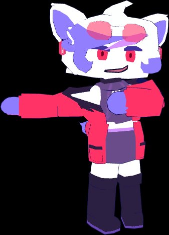 idehais3w276097's tweet photo. Low poly model Selfish. Idk why i let they did this goofy pose also old and new #yonkagor #yonkagorfanart https://t.co/KVZMxL1v5N