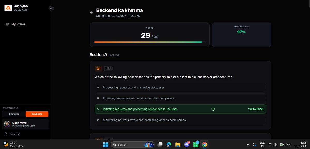 Mohitvermacode7's tweet photo. 29/30. Backend ka khatma.😮‍💨

Scored 97% in yesterday Backend Development assessment.

From understanding client-server architecture to Node.js, APIs, HTTP, async programming, and the Event Loop, the fundamentals are finally starting to click.

Still learning. Still building.🚀 https://t.co/XYlQI0YHlU