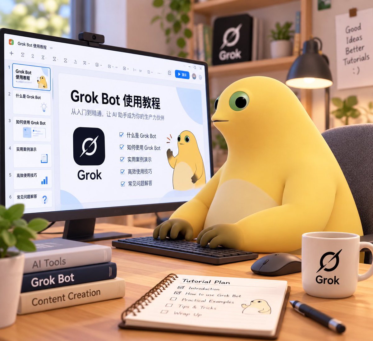 Remake___'s tweet photo. 我打算写一篇 Grok Bot 的使用教程
发在推特上
不知道现在 grok bot 还有没有流量
还有没有人用 https://t.co/k0xdiIplyx