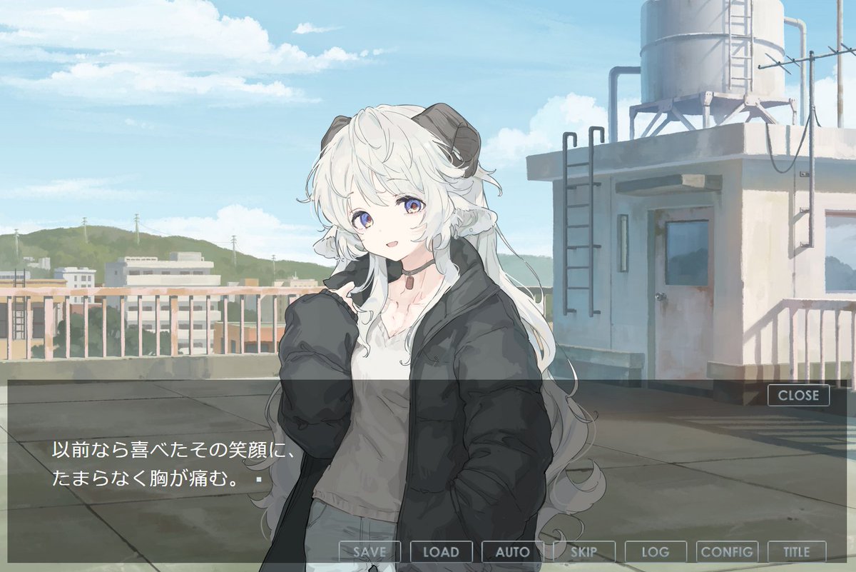 kinutani_yutaka's tweet photo. SMOKY WHITEはちょっと嫌な気分になる可能性もあるゲームです https://t.co/7KxdOdN5v6
