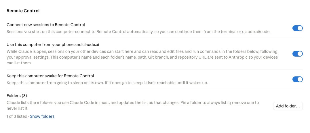 vuo119's tweet photo. Claude team has repaired Remote Control behavior. 
Users no longer have to run `claude rc` to keep a paired connection with their mobile device.
And I no longer have to strain my eyes with random sessions on the sidebar. https://t.co/lbgejzzFJN