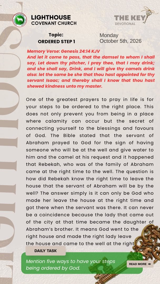 Obasoto_Obafemi's tweet photo. The Key Devotional https://t.co/jv2gGJPDH8