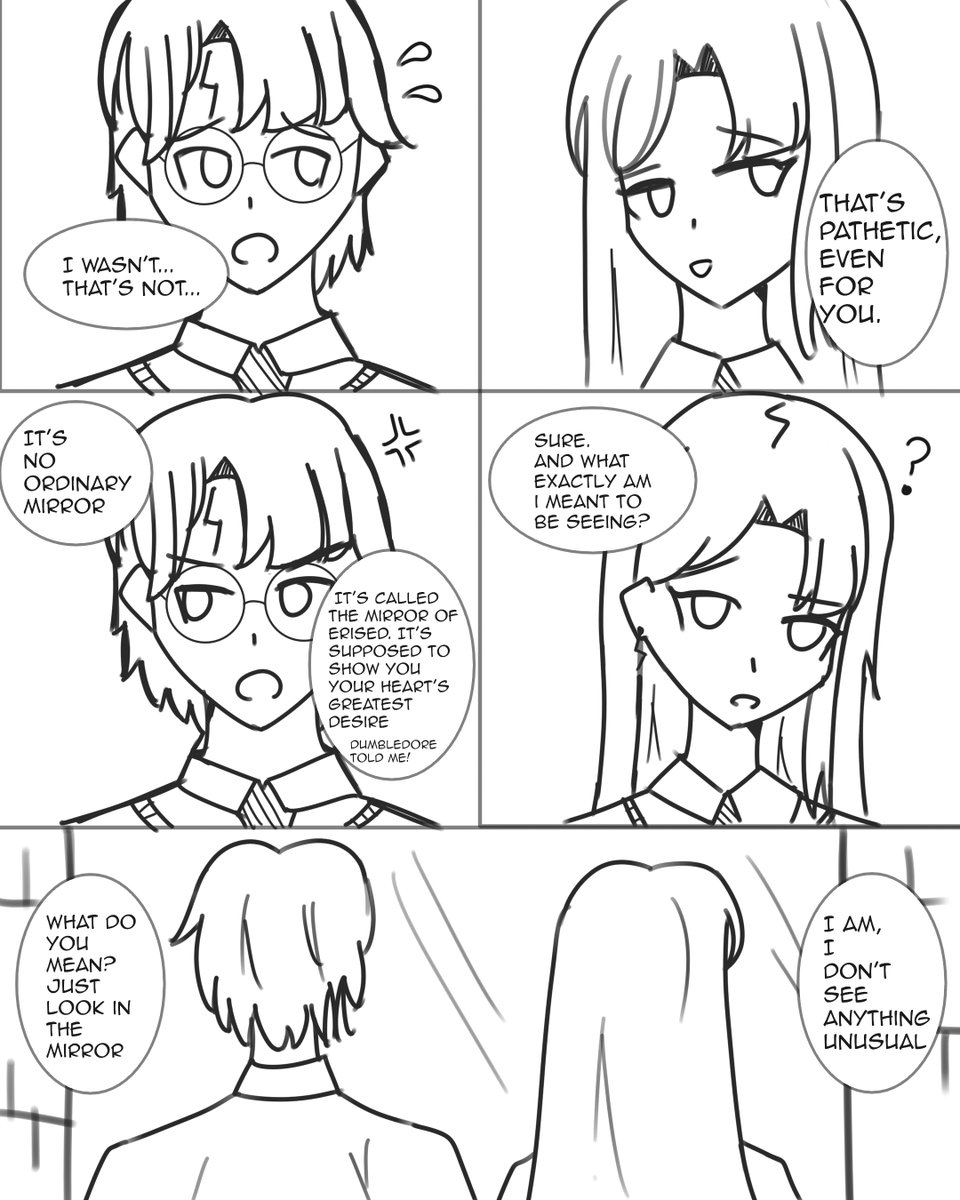 TeaOnArt's tweet photo. Original Text and Idea is written by
@moonlightbro
Drawings by me 
#malfoid https://t.co/GdxAsqgf9O