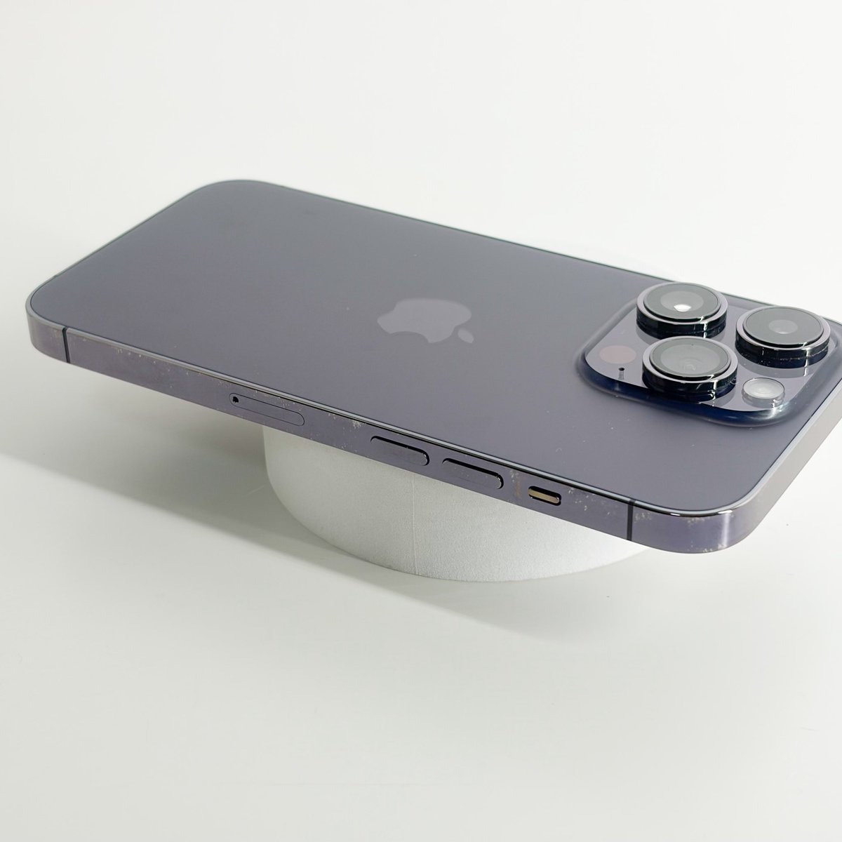 jellybearphone's tweet photo. #ส่งต่อไอโฟน iPhone 14 Pro 128gb เครื่องไทย สี Deep Purple สุขภาพแบต 71% เครื่องมีรอยเคสกัดตามรูป ใช้งานปกติ ไม่มีกล่อง มีสายชาร์จ 14,900.- 📦 นัดรับ รังสิต กรุงเทพ มีบริการส่ง #ไอโฟนมือสอง https://t.co/uQj2xPSy7q