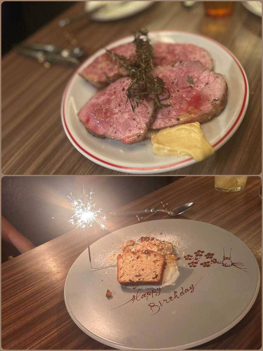 cha0chu_ru's tweet photo. 昨日は家族でママのお誕生日ディナーしてきた( ᎔˘꒳˘᎔)ぜーんぶ美味しかったけど量多すぎて最後のお肉半分も食べれなかったの残念すぎるㅠ  ̫ㅠ頼めなかったけどドルチェも豊富っぽくて今度ランチでも行ってみたいお店🥹 https://t.co/DeTRxzfBjc