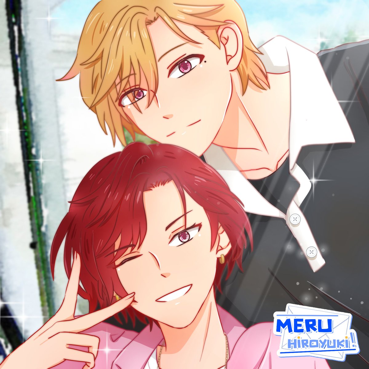 hiroyuki_meru's tweet photo. ⭐YCH COUPLE COMMISSION⭐

Halo halo~
Aku buka komis ych couple local only (🇮🇩) nih! 

Keterangan dan sample tertera di gambar. Kalau tertarik silakan DM and tag after DM, ya! 

Thank you~

#ychcommission #ychcouple #commissionopen #ychcouplecommission #zonauang https://t.co/5X9Mm80qet