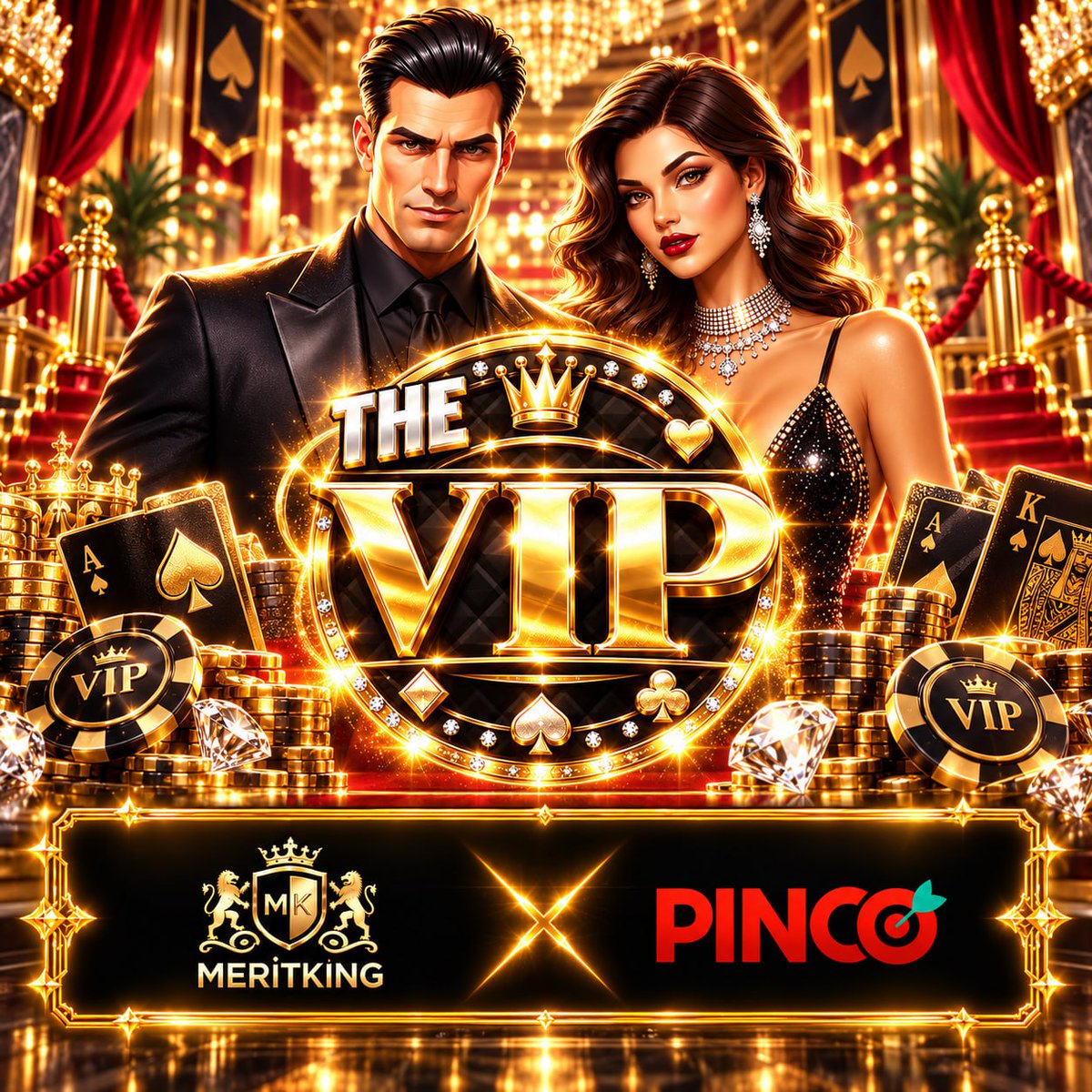 Meritking_x_tr's tweet photo. 🥂 Herkes oynar, ama VIP masası herkese göre değil.
Altın, elmas ve yüksek bahis havası THE VIP’te buluşuyor. ♠️💎 Meritking × PINCO ile bu gece sahne büyük oynayanların.

#meritking #slot #bahis 
https://t.co/77va9tu67E https://t.co/bptUQvM0LJ