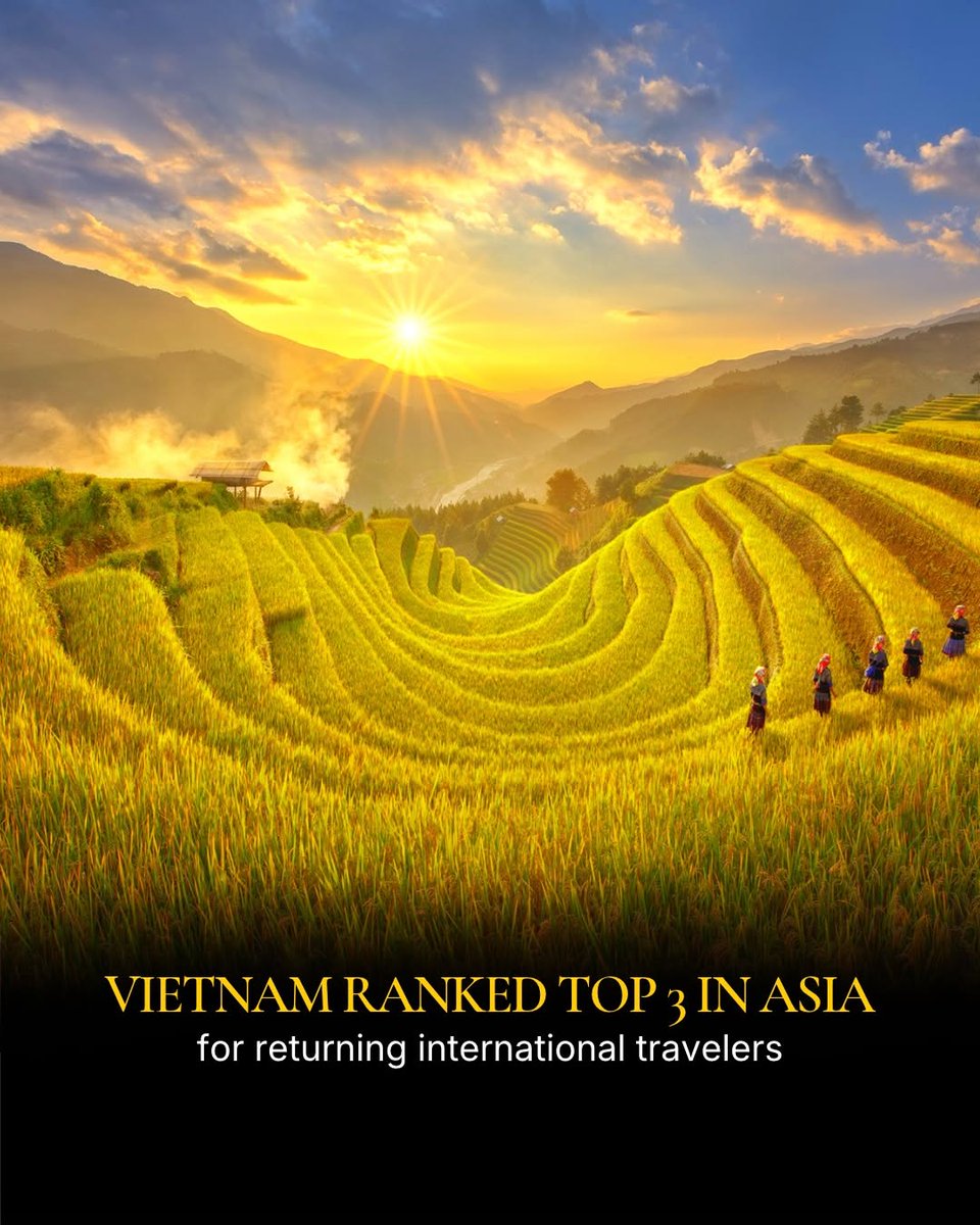 SetJung_SeOrInA's tweet photo. Vietnam ranked third in Asia for returning international travelers in the first half of 2026, according to Agoda. From Hanoi to Phu Quoc, a second trip reveals a different side of Vietnam. Capella Travel can tailor your journey to your style and https://t.co/FF8DBiP2zN
