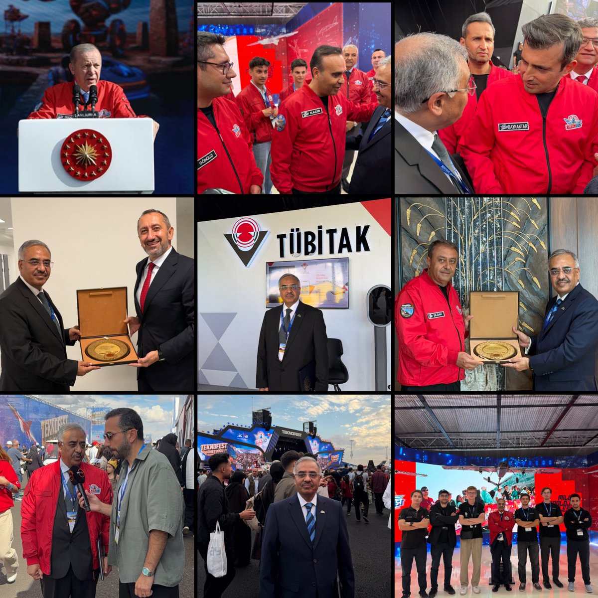 D8SecGen's tweet photo. At the TEKNOFEST in Şanlıurfa, Türkiye, I had the privilege to attend Honourable President Recep Tayyip Erdoğan’s inspiring address; interact with key policy-makers and technology leaders; visit pavilions of major tech companies; and engage with young innovators. The focus of our efforts was to strengthen the prospects of a formidable D-8 technology partnership — keeping in view technological transformations taking place globally and across the D-8 geography. 

Held from 30 September-4 October, this was yet another highly impactful edition of TEKNOFEST — with powerful showcasing of Türkiye’s growing technological prowess across a broad spectrum and participation of more than a million people from different walks of life. I congratulate Industry and Technology Minister @mfatihkacir, Board Chairman and Chairman of T3 Foundation @Selcuk Bayraktar, and all partner institutions for their meticulous planning and seamless execution. We look forward to deepening D-8’s association with TEKNOFEST, which has over the years transformed into an internationally-renowned brand. 

I also take this opportunity to thank Şanlıurfa Governor Hasan Şıldak for the warm welcome and for thoughtful arrangements to introduce us to this ‘City of Prophets,’ its pre-historic past, its rich cuisine and music, and its immense tourism potential. 

@teknofest @TCSanayi @Tubitak @T3Vakfi @UrfaValiligi @gap_idaresi 

#D8 #TEKNOFEST #TEKNOFESTSoutheast 
#TechnologyPartnership #ArtificialIntelligence