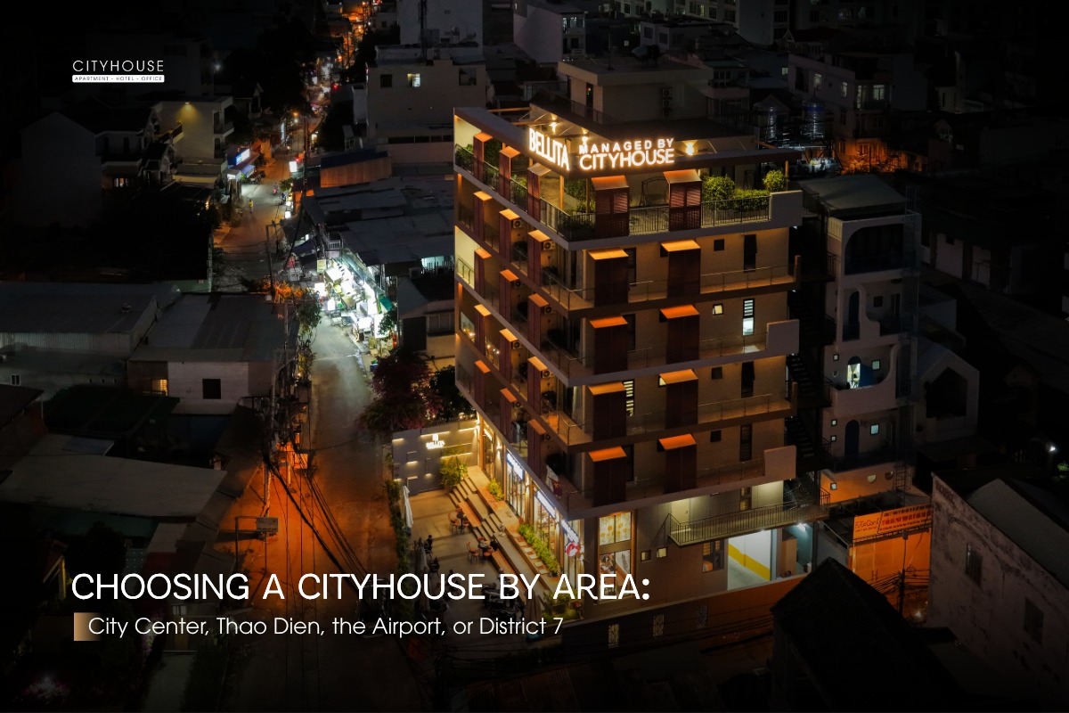 EenCecen's tweet photo. Choosing a CityHouse in Ho Chi Minh City? Pick the area that fits your itinerary: District 1 for meetings, Thao Dien for dining, District 7 for SECC, or near the airport for easy travel. The right location saves time and adds comfort. https://t.co/YJgAed9uqe