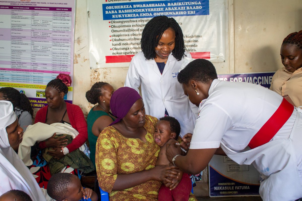 GNTV__official's tweet photo. UPDATE: 5.5million Children vaccinated against Measles-Rubella
More than 5.5 million children under five have been vaccinated against Measles-Rubella across the country, as government makes a final push to hit its 7.6m target for the mass immunisation, which ends today 
#gntvnews https://t.co/nBZi8JAjA6