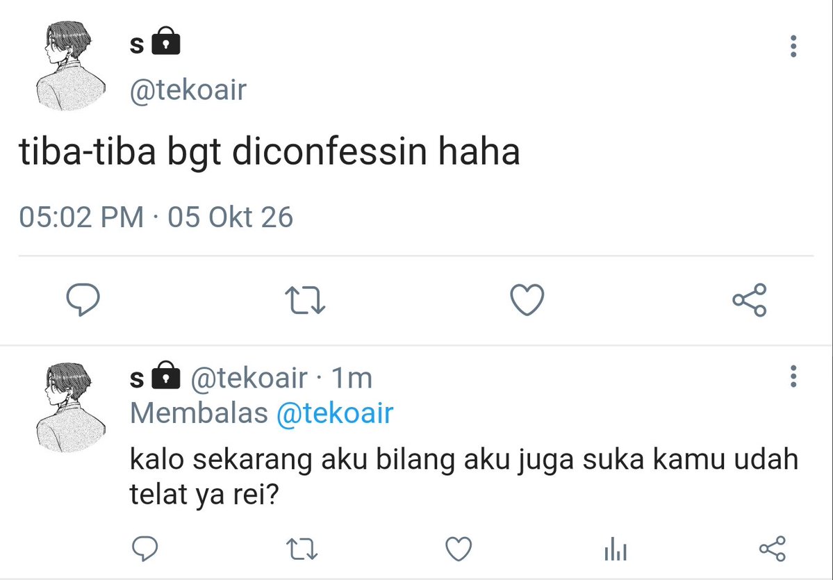 cuapcakrawala's tweet photo. #suonirei onetweet

drunk text https://t.co/u0MlqY41VV