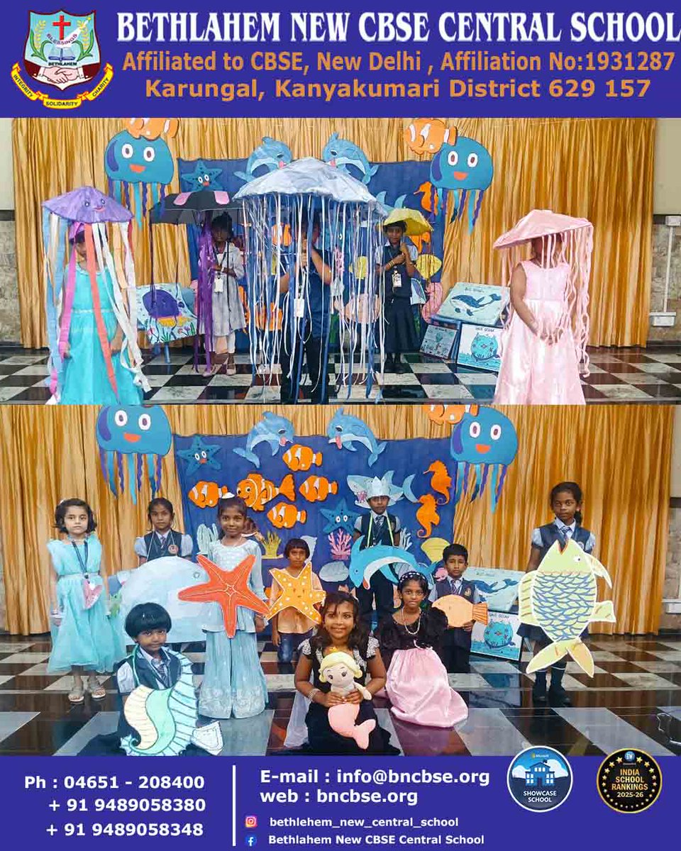bethlaheminfo's tweet photo. Sea Creatures Day - Grade 1 and 2 https://t.co/q5JK2q2NXX