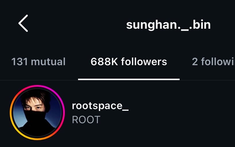 hamnyangtoast's tweet photo. dancer root just followed hanbin’s ig omg https://t.co/D6JyHyUtUT