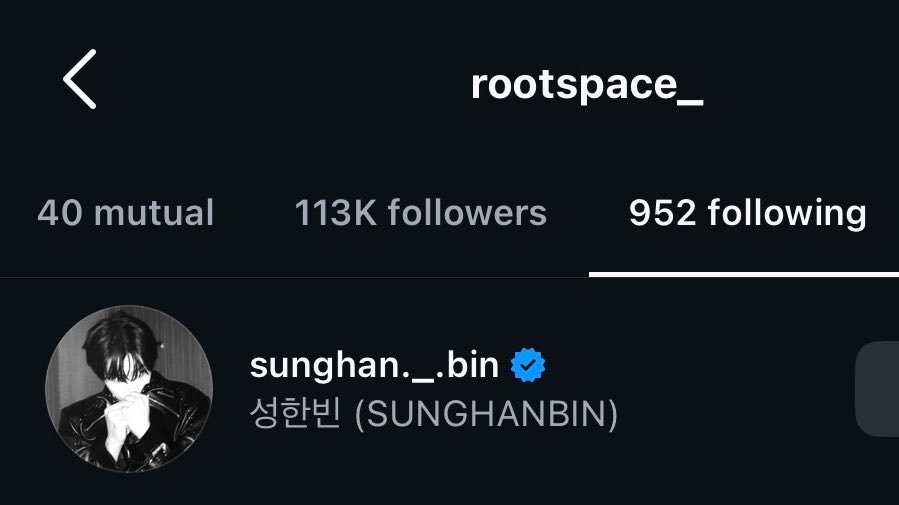 hamnyangtoast's tweet photo. dancer root just followed hanbin’s ig omg https://t.co/D6JyHyUtUT
