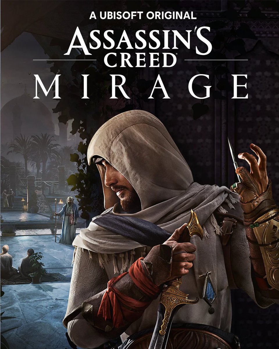 assassinscreed's tweet photo. 🦅 Double the anniversary. Double the memories.

Happy Anniversary to AC Odyssey and AC Mirage ✨
 
#AssassinsCreed https://t.co/QKkOk8xHqS