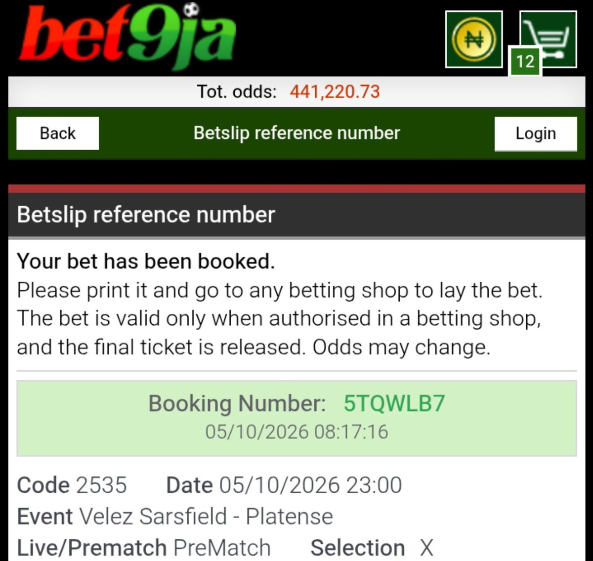 BodmaxTips's tweet photo. 6🙏💥✅ 

5TQWT6Y.. 5TQWVMF

8✍️ 5TQX25L

#Bet9jaCode https://t.co/jNhMEjxYpk