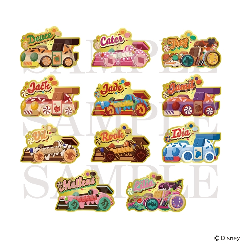twistecheck's tweet photo. ポップな乗り物デザインがかわいい✨

【ディズニー ツイステッドワンダーランド ランダムピンズコレクション】

キャラクターごとのカラフルなピンズ！

アニメイトオンラインで予約開始！
https://t.co/eCdTY8MZmL https://t.co/dlg32KUwW9