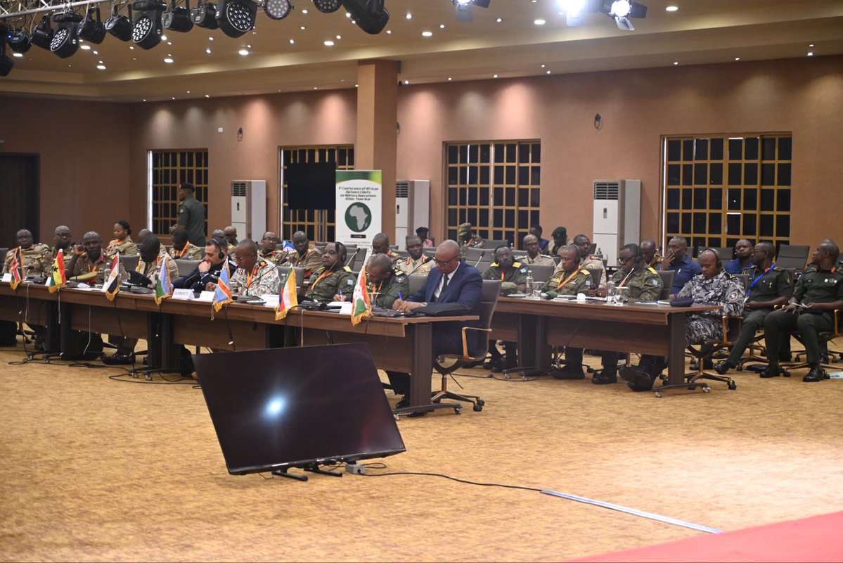 ChrisOMagezi's tweet photo. Uganda Hosts First-Ever African Defence Chiefs Conference on Military Operations Other Than War

Munyonyo, 5 October 2026

The inaugural African Chiefs of Defence Forces Conference on Military Operations Other Than War has opened in Kampala, bringing together defence and military operations experts to discuss how African countries can strengthen their response to emerging and non-traditional security threats.

The conference brings together participants from more than 18 countries, African Union regional bodies, and Force Commanders from United Nations and African Union peace support missions.

While opening the conference, the Chief of Joint Staff of the Uganda Peoples’ Defence Forces (UPDF), Lieutenant General Jack Bakasumba, said Africa’s security environment has changed significantly, requiring militaries to adapt to a broad range of threats, including terrorism, organised crime, cyber warfare, public health emergencies and climate-related crises.

“Across Africa and the wider global arena, the security landscape has evolved away from interstate warfare, shifting instead toward a challenging matrix of interstate conflict and complex non-traditional threats,” he said.

Lt Gen Bakasumba said military personnel are increasingly required to operate under systemic constraints, including inadequate training, specialised equipment, functional early-warning systems and clear standard operating procedures.

“It was in response to this emerging security reality that this conference on Military Operations Other Than War was planned,” he said.

He said the conference was intended to go beyond discussions of familiar security challenges by developing practical and coordinated mechanisms for responding to emerging threats.

“It is our regional cooperation that must be enhanced. It is our standard operating procedures that require standardisation. It is our training and equipment procurement that should be streamlined,” he said.

Lt Gen Bakasumba also emphasised the need for improved information sharing, joint communications and rapidly deployable capabilities to enable African countries to respond effectively when crises emerge.

“We must establish mechanisms that extend beyond discussions and conferences and can be translated into concrete standard operating procedures, training, early-warning systems, joint communications, information sharing and deployable capabilities,” he said.

He urged African countries to move beyond policy discussions and strengthen collective capacity to address emerging security threats.

“We gather here today with a shared belief that Africa must strengthen its African-led, practical and coordinated responses to these emerging threats,” he said.

Lt Gen Bakasumba underscored the importance of Pan-African cooperation in addressing security challenges and commended President Yoweri Kaguta Museveni, regional leaders, defence chiefs, Regional Economic Communities and development partners for their contribution to peace and security on the continent.

“It is this togetherness, driven by the spirit of Pan-Africanism, that has improved and sustained regional peace and security,” he said.

The conference is expected to build national and regional capacity to address Military Operations Other Than War (MOOTW) scenarios, while strengthening collaboration, partnerships and defence diplomacy across the continent.

Source: Defence Press Unit