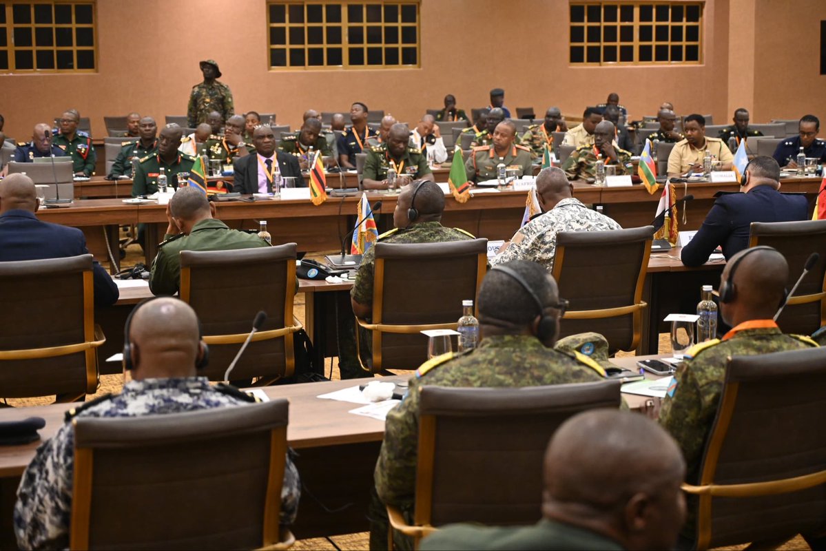 ChrisOMagezi's tweet photo. Uganda Hosts First-Ever African Defence Chiefs Conference on Military Operations Other Than War

Munyonyo, 5 October 2026

The inaugural African Chiefs of Defence Forces Conference on Military Operations Other Than War has opened in Kampala, bringing together defence and military operations experts to discuss how African countries can strengthen their response to emerging and non-traditional security threats.

The conference brings together participants from more than 18 countries, African Union regional bodies, and Force Commanders from United Nations and African Union peace support missions.

While opening the conference, the Chief of Joint Staff of the Uganda Peoples’ Defence Forces (UPDF), Lieutenant General Jack Bakasumba, said Africa’s security environment has changed significantly, requiring militaries to adapt to a broad range of threats, including terrorism, organised crime, cyber warfare, public health emergencies and climate-related crises.

“Across Africa and the wider global arena, the security landscape has evolved away from interstate warfare, shifting instead toward a challenging matrix of interstate conflict and complex non-traditional threats,” he said.

Lt Gen Bakasumba said military personnel are increasingly required to operate under systemic constraints, including inadequate training, specialised equipment, functional early-warning systems and clear standard operating procedures.

“It was in response to this emerging security reality that this conference on Military Operations Other Than War was planned,” he said.

He said the conference was intended to go beyond discussions of familiar security challenges by developing practical and coordinated mechanisms for responding to emerging threats.

“It is our regional cooperation that must be enhanced. It is our standard operating procedures that require standardisation. It is our training and equipment procurement that should be streamlined,” he said.

Lt Gen Bakasumba also emphasised the need for improved information sharing, joint communications and rapidly deployable capabilities to enable African countries to respond effectively when crises emerge.

“We must establish mechanisms that extend beyond discussions and conferences and can be translated into concrete standard operating procedures, training, early-warning systems, joint communications, information sharing and deployable capabilities,” he said.

He urged African countries to move beyond policy discussions and strengthen collective capacity to address emerging security threats.

“We gather here today with a shared belief that Africa must strengthen its African-led, practical and coordinated responses to these emerging threats,” he said.

Lt Gen Bakasumba underscored the importance of Pan-African cooperation in addressing security challenges and commended President Yoweri Kaguta Museveni, regional leaders, defence chiefs, Regional Economic Communities and development partners for their contribution to peace and security on the continent.

“It is this togetherness, driven by the spirit of Pan-Africanism, that has improved and sustained regional peace and security,” he said.

The conference is expected to build national and regional capacity to address Military Operations Other Than War (MOOTW) scenarios, while strengthening collaboration, partnerships and defence diplomacy across the continent.

Source: Defence Press Unit