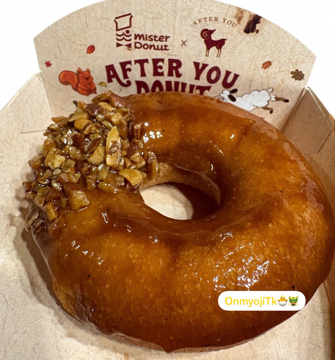 OnmyojiTk's tweet photo. กดสั่ง #MisterDonutxAfterYou ผ่าน #LINEMAN มาลอง สรุปชอบ 3 รสนี้มากสุด! 🍩✨ท๊อฟฟี่นัทช็อกโก้ เข้มข้นสะใจ กรุบกรอบถั่วด้านบน 
🍯 เบิร์นบราวน์ชูการ์ หอมนุ่มละมุน หวานกำลังดี
🥜พีนัทบัตเตอร์ กรุบกรอบ นัวร์รสชาติถั่ว
ใครยังไม่ได้ลองรีบกดเลย!

🛵💨 https://t.co/WEVrxiwkmV https://t.co/MUWfIWcQKS