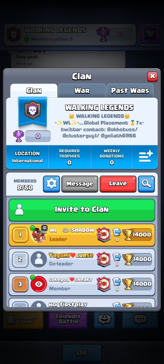 Clusterguy1's tweet photo. 🏴‍☠️ WALKING LEGENDS👑 IS FINALLY BACK 🔥 DM FOR CONTRACTS📝 TOP 🥇🌏COMING SOON 😈 https://t.co/uz0l1bqV29
