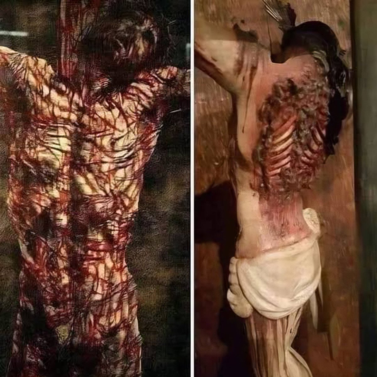 FideiGabriel's tweet photo. Muitos ficaram horrorizados quando o viram, pois ele estava tão desfigurado, que nem parecia um ser humano.-Isaías 52:14 https://t.co/aJcmpFvt6i