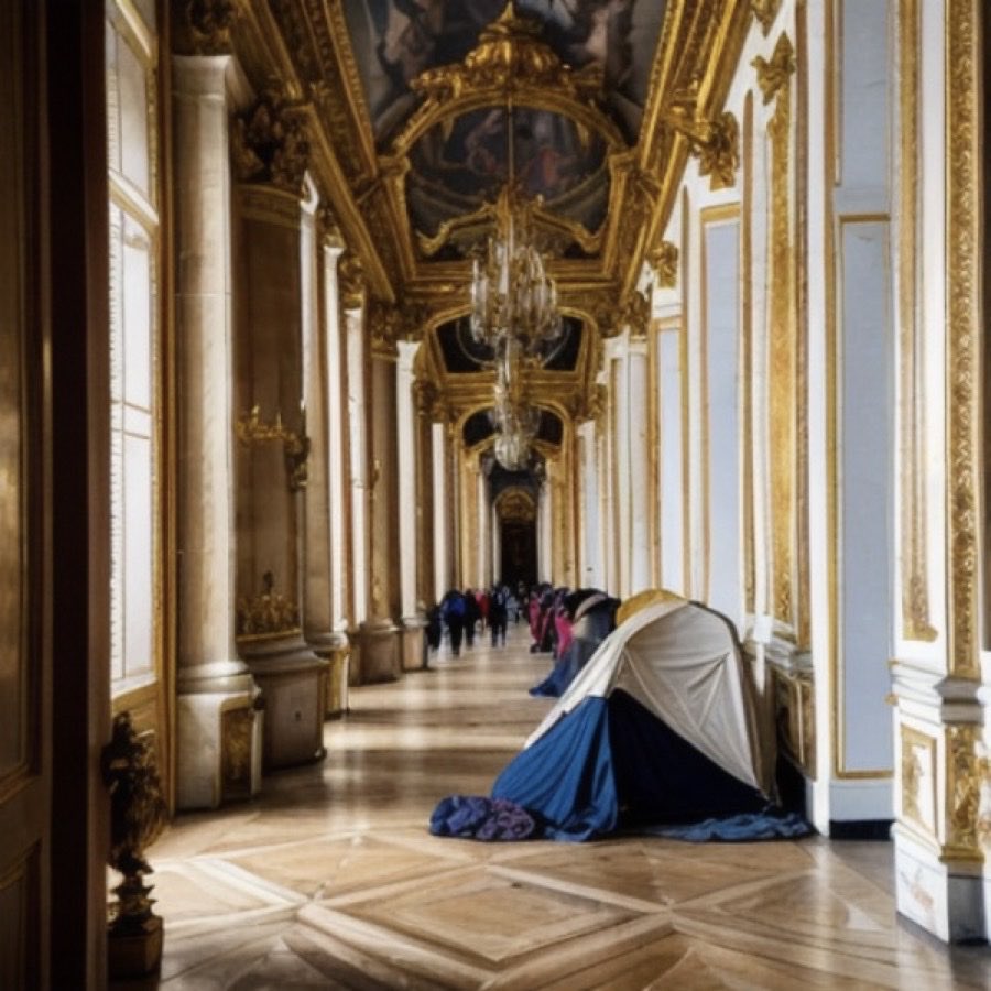 barbalorange's tweet photo. #crisis #desigualdad #palace #badpolitics #fascism https://t.co/ZxsbgVD4XB