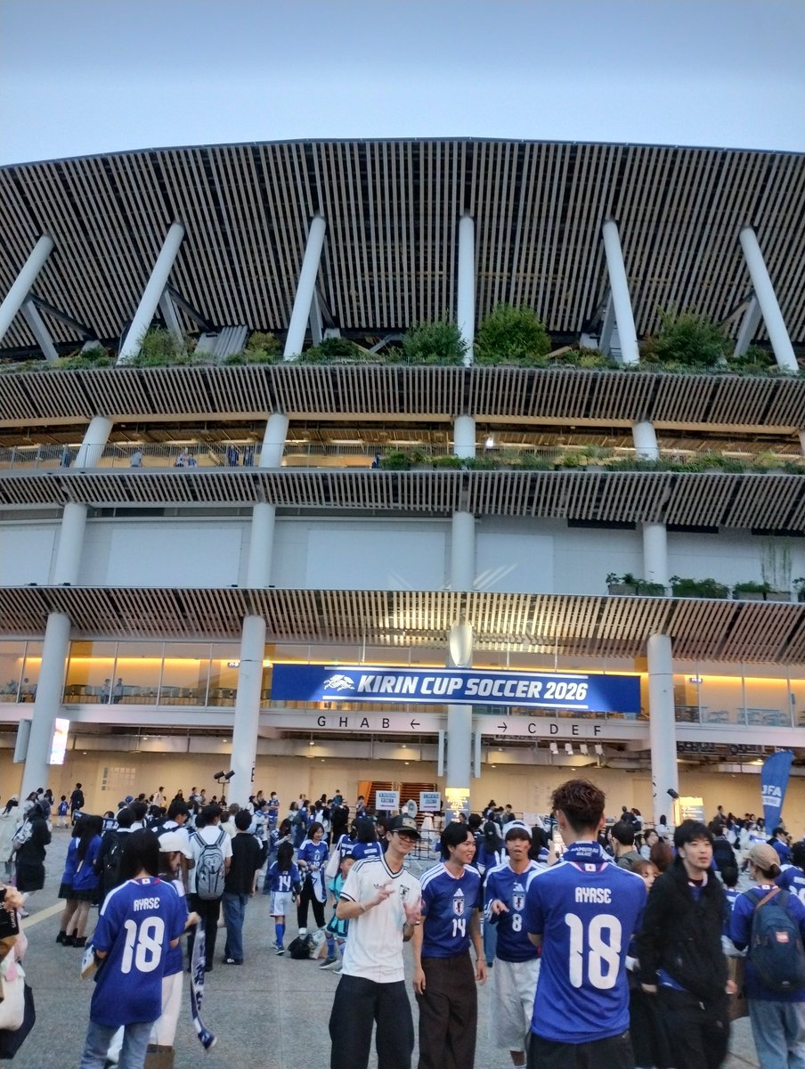 59gol's tweet photo. 国立着 https://t.co/dypDYSHcgJ