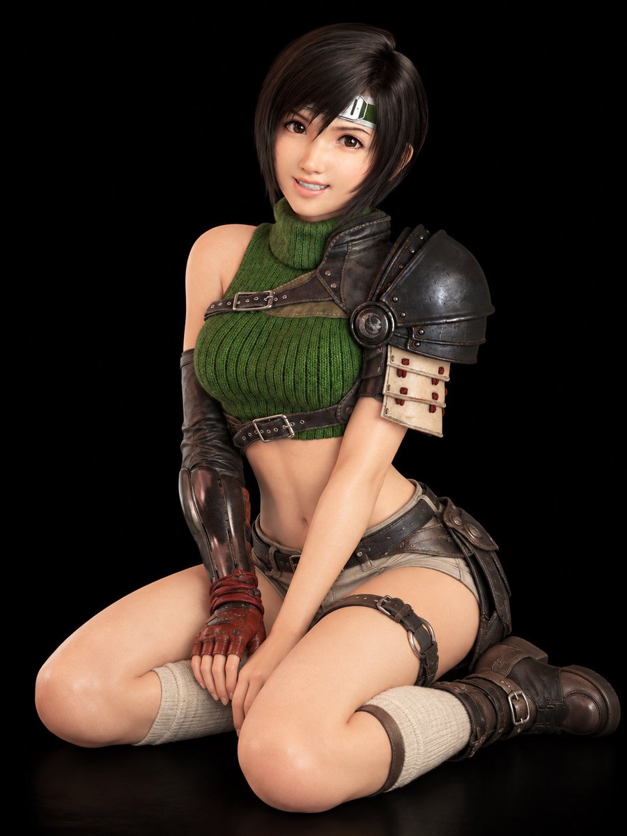 25417jack's tweet photo. ＃ユフィ　＃FF7R ＃AIイラストㅤㅤ https://t.co/Ll8jUiPdVj