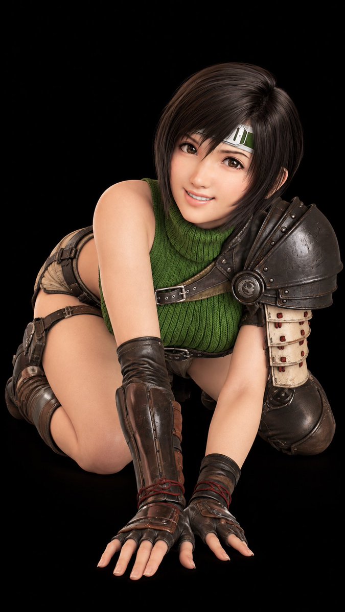 25417jack's tweet photo. ＃ユフィ　＃FF7R ＃AIイラストㅤㅤ https://t.co/Ll8jUiPdVj
