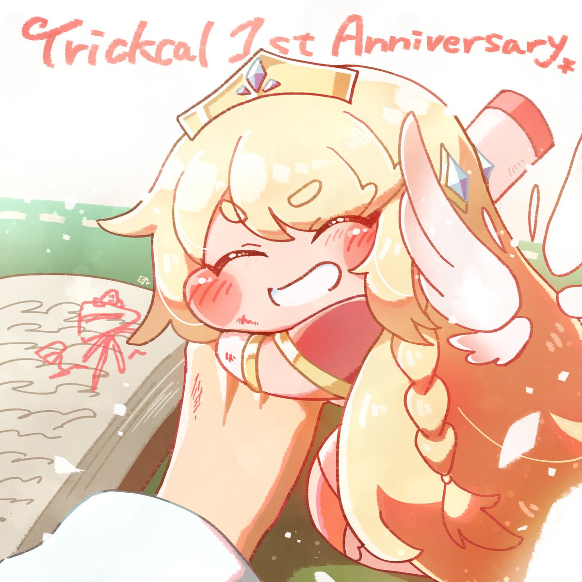 QZnori's tweet photo. 1周年、ありがとう🖍️
#トリッカル https://t.co/mBjeMiN8cf
