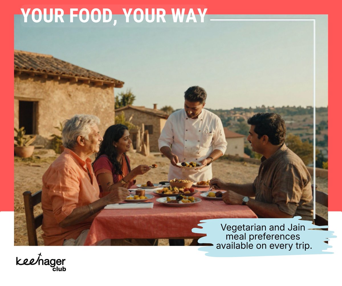 vedatseker1's tweet photo. Vegetarian or Jain? We’ve got every meal covered, on every trip. Great travel starts with great food. Ask us about our menus. https://t.co/jjTgAcz2yF