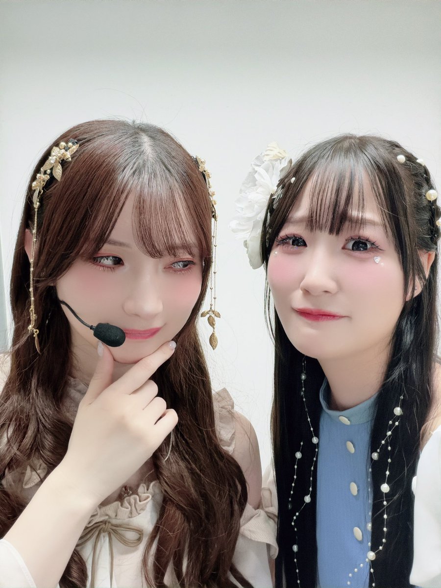 yuina_mizuki's tweet photo. 最近よく喋ってたほのけ。私のことすぐからかってくるこの人。

#シャニマスソロライブMSP https://t.co/FM26vfXhNG