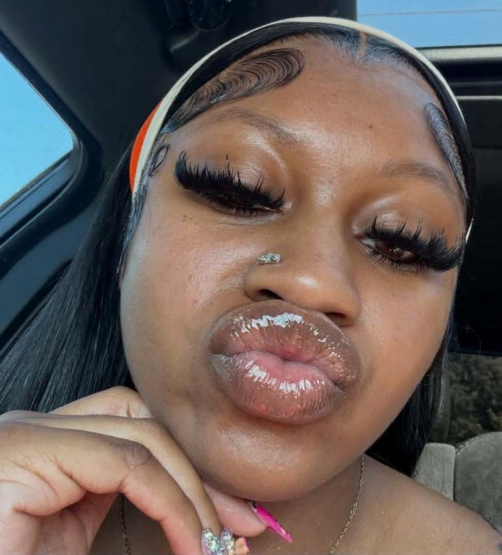 GoonDepartment's tweet photo. A nutty brownskin๐๐ so much pre cum jus came out ๐ตโ๐ซ๐ตโ๐ซ๐ฅ๐ฆ #DSL #goon #lipcontent #nuttylips #faceporn https://t.co/1SEqJdqsmI